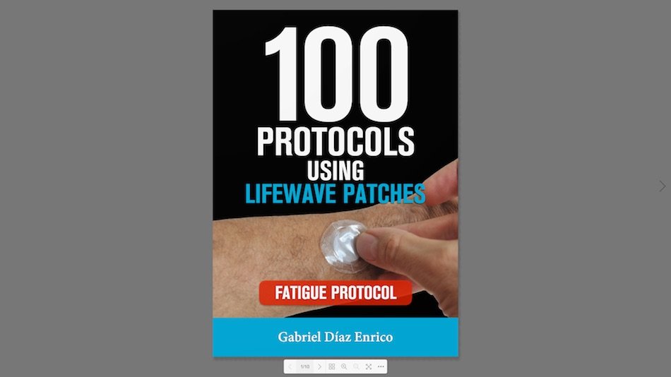 Lifewave Patches Fatigue Protocol - View and Download the PDF File