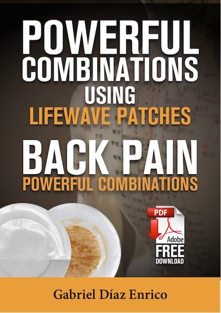 BACK PAIN Powerful Combinations Using LifeWave Patches BOOKLET - Cover