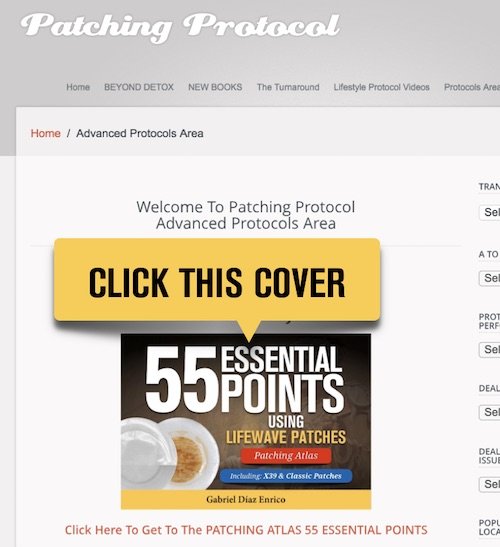 First Patching Atlas 55 ESSENTIAL POINTS Using Lifewave Patches